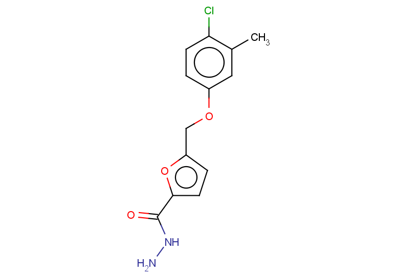 5-(4-CHLORO-3-METHYL-PHENOXYMETHYL)-FURAN-2-CARBOXYLIC ACID HYDRAZIDE