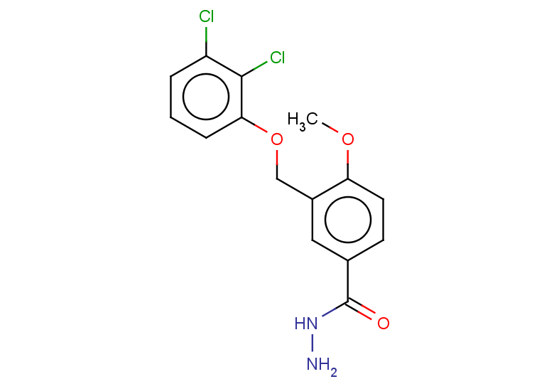 3-[(2,3-DICHLOROPHENOXY)METHYL]-4-METHOXYBENZOHYDRAZIDE