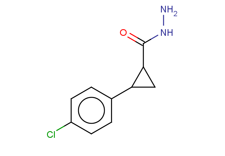 2-(4-chlorophenyl)cyclopropane-1-carbohydrazide