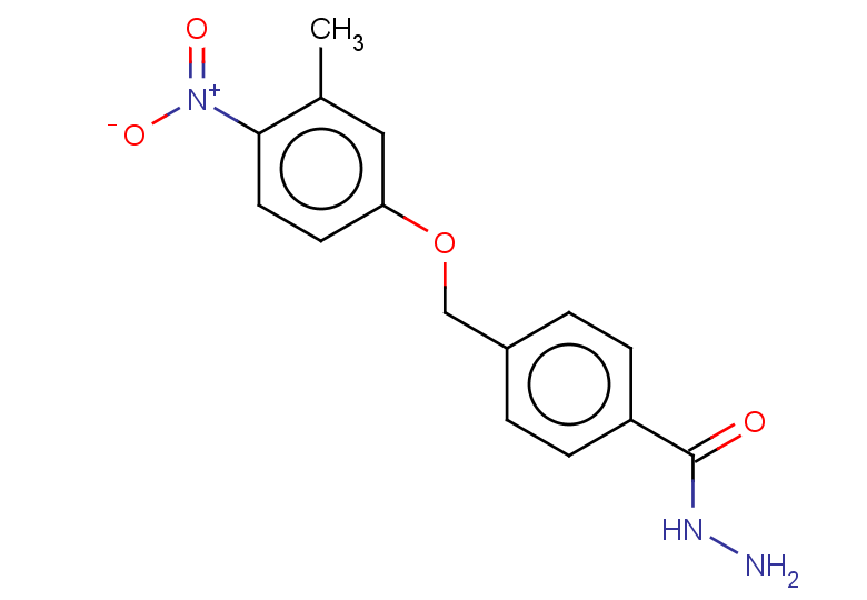 4-(3-METHYL-4-NITRO-PHENOXYMETHYL)-BENZOIC ACID HYDRAZIDE