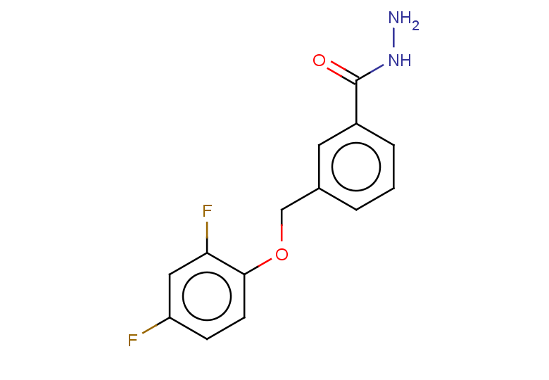 3-[(2,4-DIFLUOROPHENOXY)METHYL]BENZOHYDRAZIDE