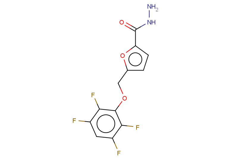 5-[(2,3,5,6-TETRAFLUOROPHENOXY)METHYL]-2-FUROHYDRAZIDE
