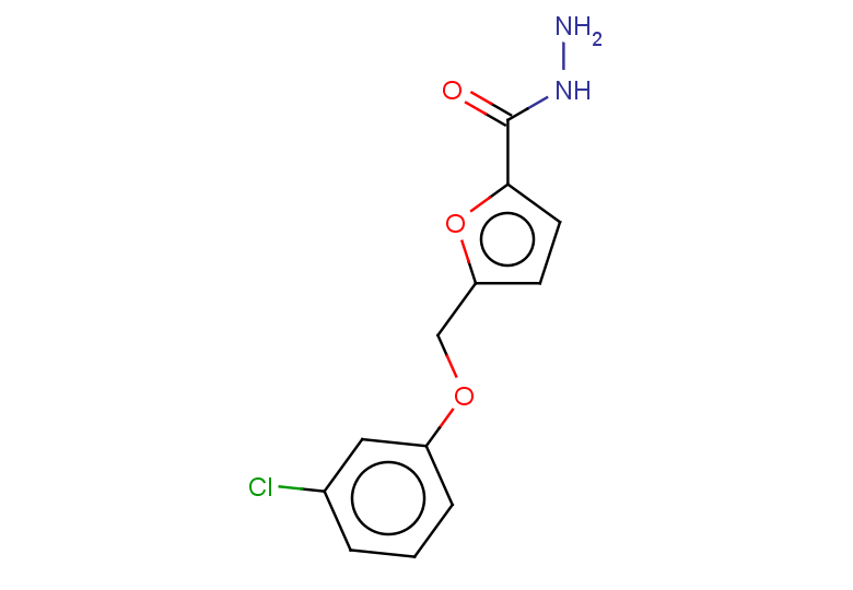 5-(3-CHLORO-PHENOXYMETHYL)-FURAN-2-CARBOXYLIC ACID HYDRAZIDE