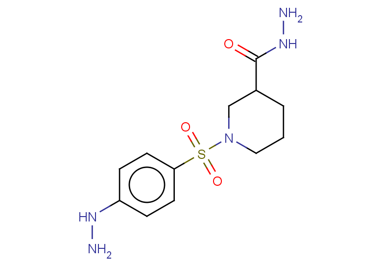 1-(4-HYDRAZINO-BENZENESULFONYL)-PIPERIDINE-3-CARBOXYLIC ACID HYDRAZIDE