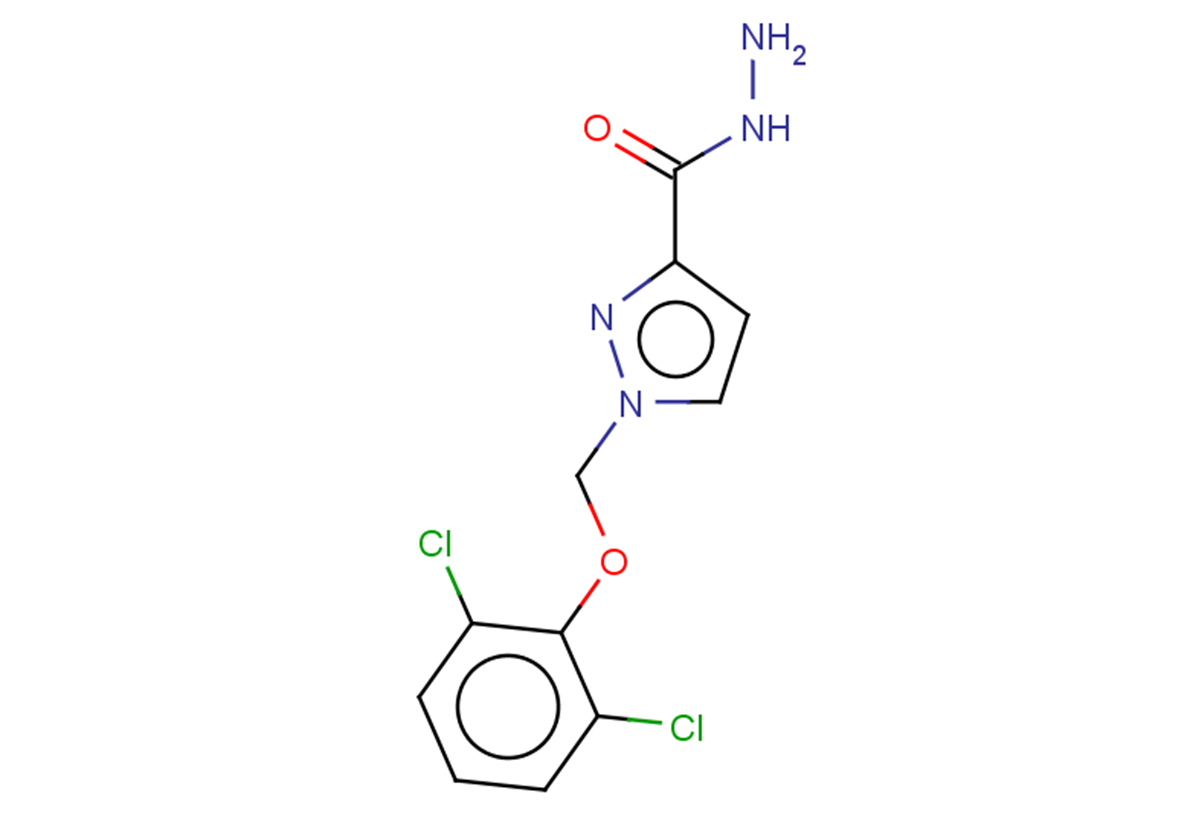 1-(2,6-DICHLORO-PHENOXYMETHYL)-1H-PYRAZOLE-3-CARBOXYLIC ACID HYDRAZIDE