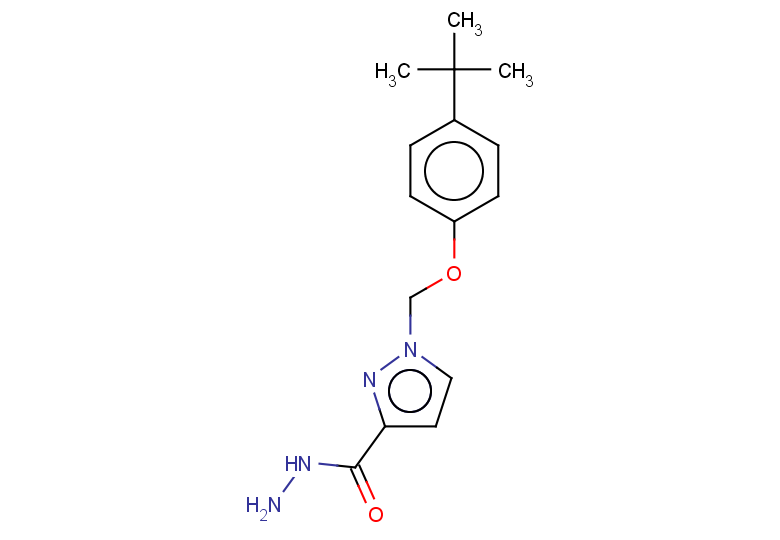1-(4-TERT-BUTYL-PHENOXYMETHYL)-1H-PYRAZOLE-3-CARBOXYLIC ACID HYDRAZIDE