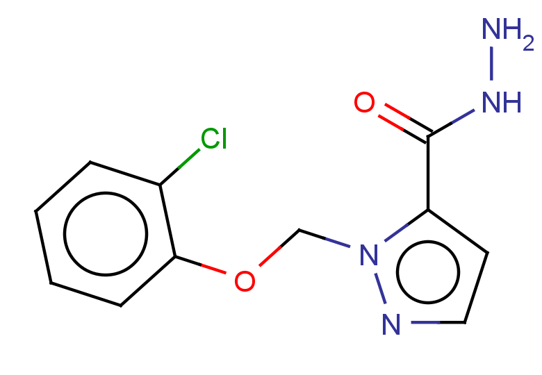 1-[(2-CHLOROPHENOXY)METHYL]-1H-PYRAZOLE-5-CARBOHYDRAZIDE