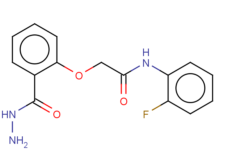 N-(2-fluorophenyl)-2-[2-(hydrazinecarbonyl)phenoxy]acetamide