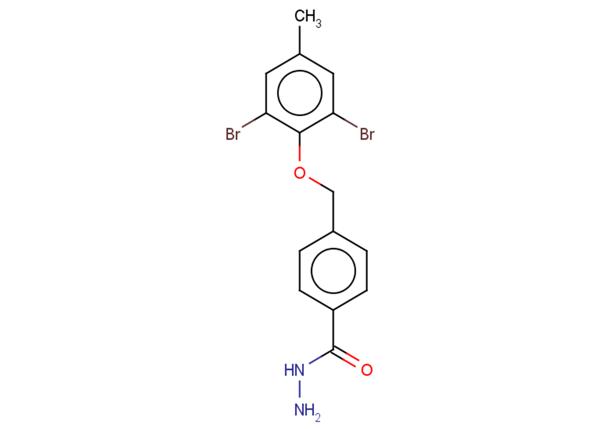 4-(2,6-dibromo-4-methylphenoxymethyl)benzohydrazide