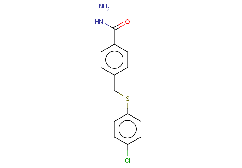 4-{[(4-chlorophenyl)sulfanyl]methyl}benzohydrazide