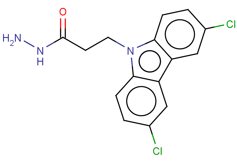 3-(3,6-dichloro-9H-carbazol-9-yl)propanehydrazide