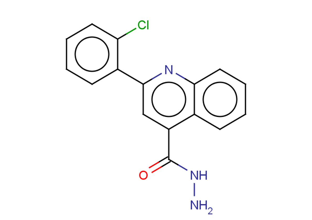 2-(2-chlorophenyl)quinoline-4-carbohydrazide