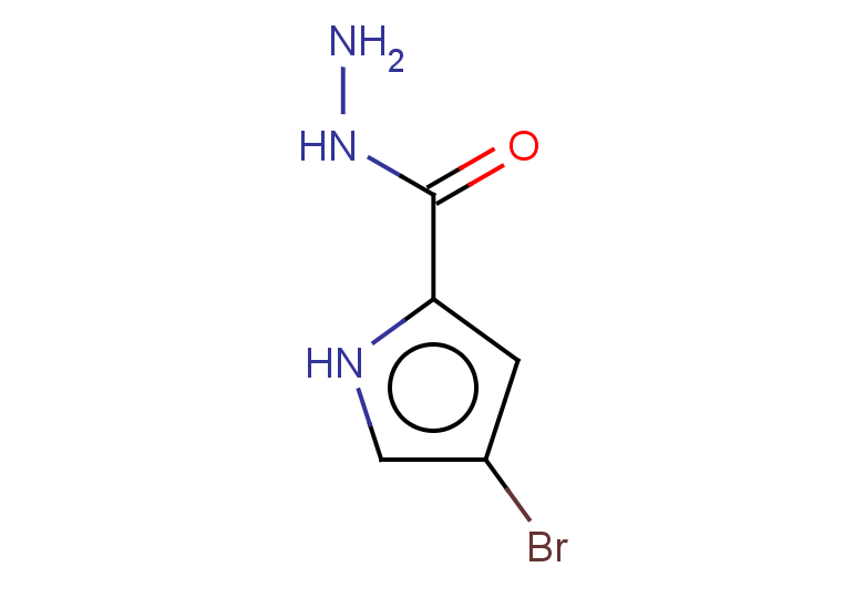 4-bromo-1H-pyrrole-2-carbohydrazide