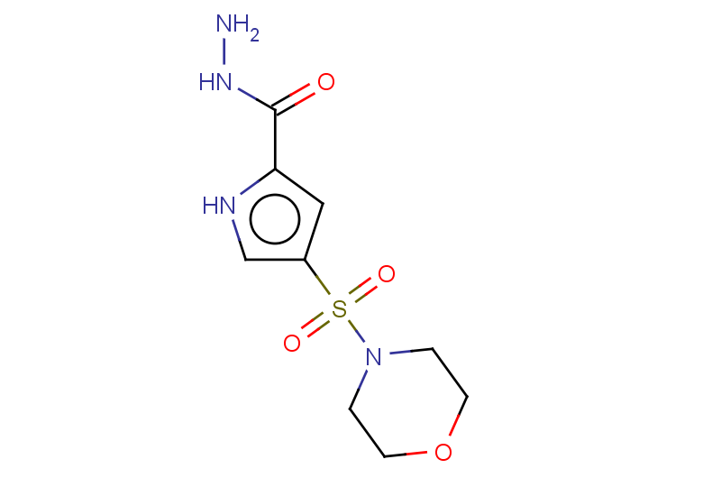 4-(morpholine-4-sulfonyl)-1H-pyrrole-2-carbohydrazide