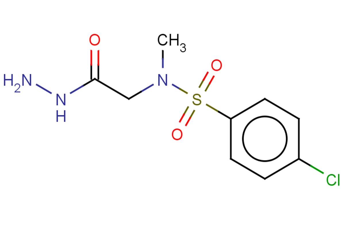 4-chloro-N-[(hydrazinecarbonyl)methyl]-N-methylbenzene-1-sulfonamide