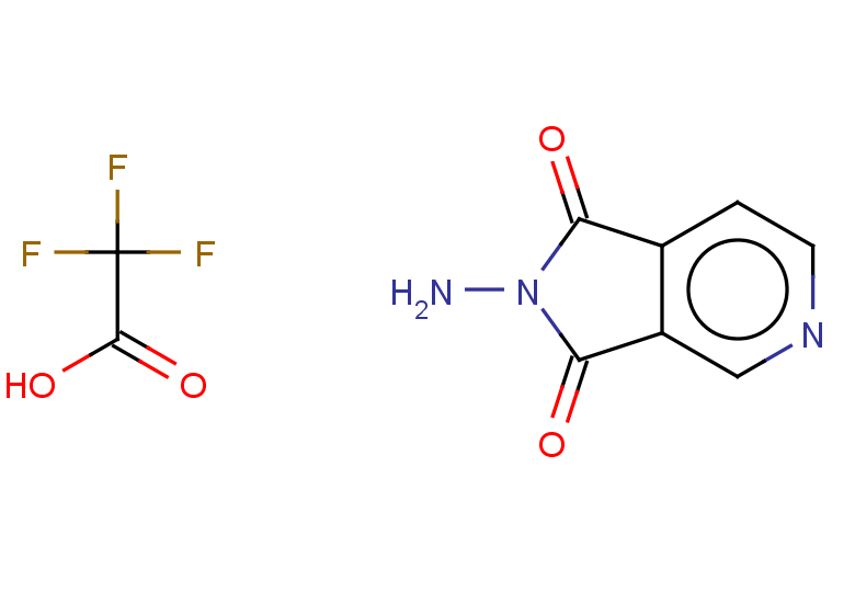 2-amino-1H,2H,3H-pyrrolo[3,4-c]pyridine-1,3-dione trifluoroacetate