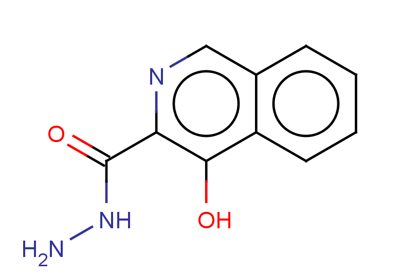 4-hydroxyisoquinoline-3-carbohydrazide