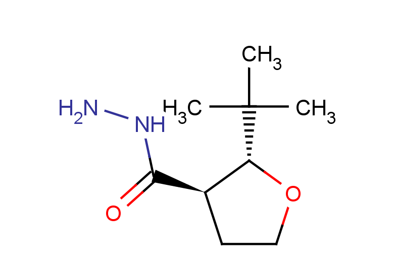 rac-(2R,3R)-2-tert-butyloxolane-3-carbohydrazide, trans