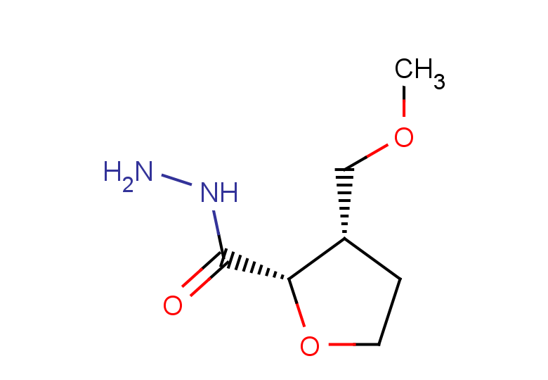 rac-(2R,3R)-3-(methoxymethyl)oxolane-2-carbohydrazide, cis