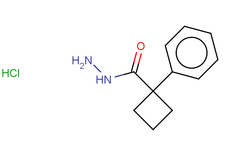1-phenylcyclobutane-1-carbohydrazide hydrochloride