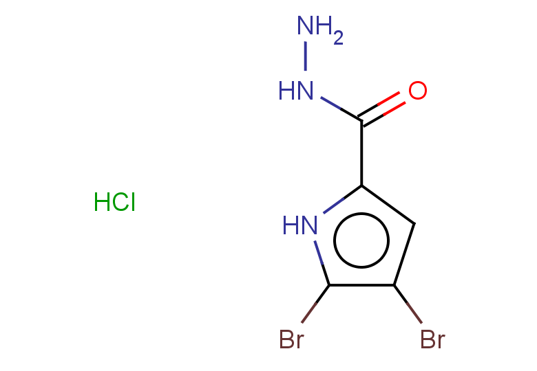 4,5-dibromo-1H-pyrrole-2-carbohydrazide hydrochloride