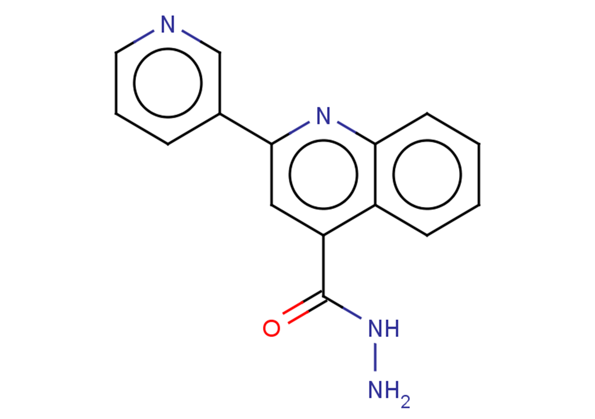 2-(pyridin-3-yl)quinoline-4-carbohydrazide