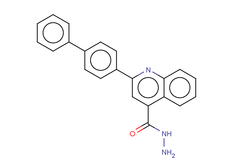 2-(4-phenylphenyl)quinoline-4-carbohydrazide