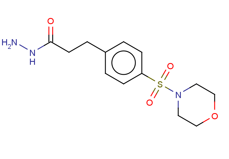 3-[4-(morpholine-4-sulfonyl)phenyl]propanehydrazide