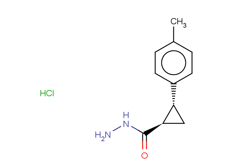 rac-(1R,2R)-2-(4-methylphenyl)cyclopropane-1-carbohydrazide hydrochloride, trans