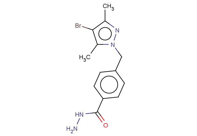 4-[(4-BROMO-3,5-DIMETHYL-1H-PYRAZOL-1-YL)METHYL]BENZOHYDRAZIDE