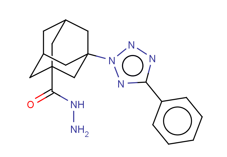 3-(5-phenyl-2H-1,2,3,4-tetrazol-2-yl)adamantane-1-carbohydrazide