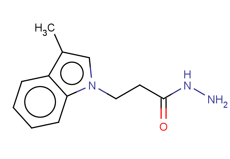 3-(3-methyl-1H-indol-1-yl)propanehydrazide