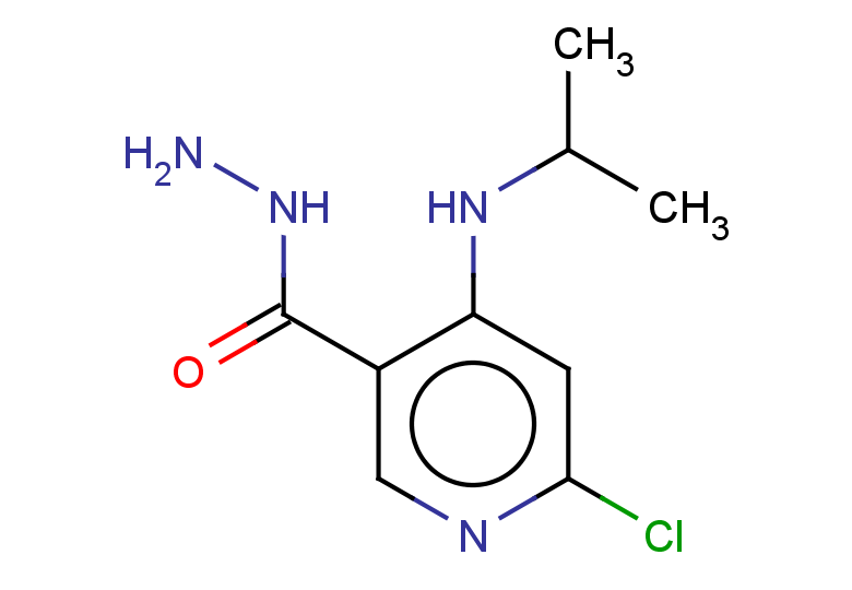 6-chloro-4-[(propan-2-yl)amino]pyridine-3-carbohydrazide