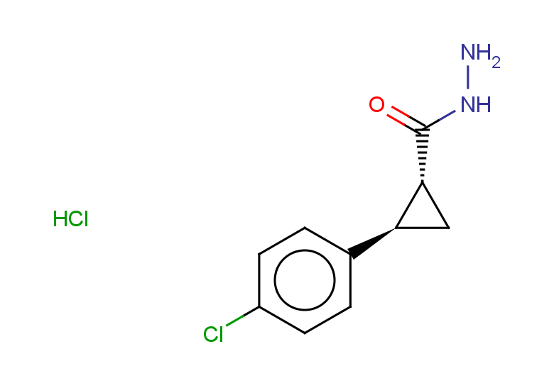 rac-(1R,2R)-2-(4-chlorophenyl)cyclopropane-1-carbohydrazide hydrochloride, trans