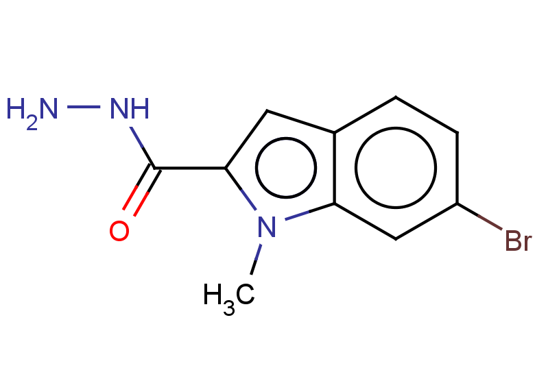 6-bromo-1-methyl-1H-indole-2-carbohydrazide