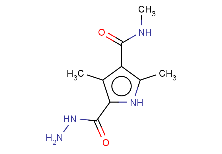 5-(hydrazinecarbonyl)-N,2,4-trimethyl-1H-pyrrole-3-carboxamide