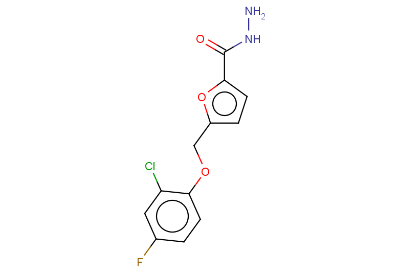 5-[(2-CHLORO-4-FLUOROPHENOXY)METHYL]-2-FUROHYDRAZIDE