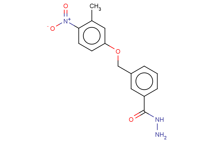 3-(3-METHYL-4-NITRO-PHENOXYMETHYL)-BENZOIC ACID HYDRAZIDE