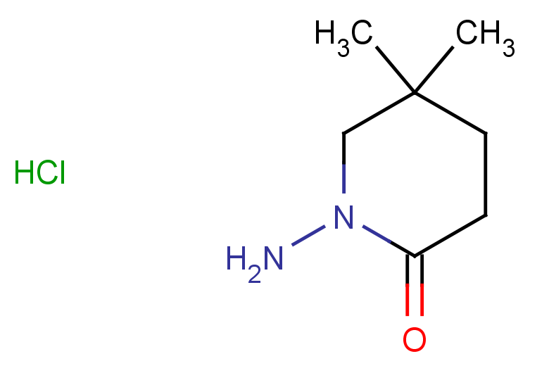 1-amino-5,5-dimethylpiperidin-2-one hydrochloride