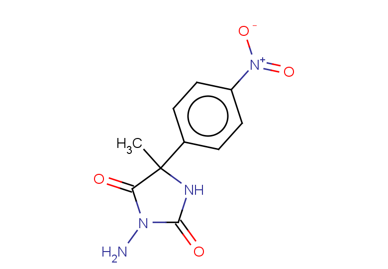 3-amino-5-methyl-5-(4-nitrophenyl)imidazolidine-2,4-dione