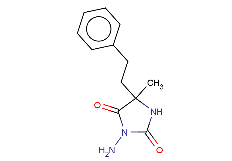 3-amino-5-methyl-5-(2-phenylethyl)imidazolidine-2,4-dione