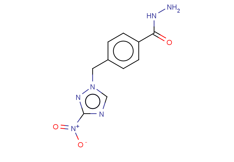 4-[(3-NITRO-1H-1,2,4-TRIAZOL-1-YL)METHYL]BENZOHYDRAZIDE