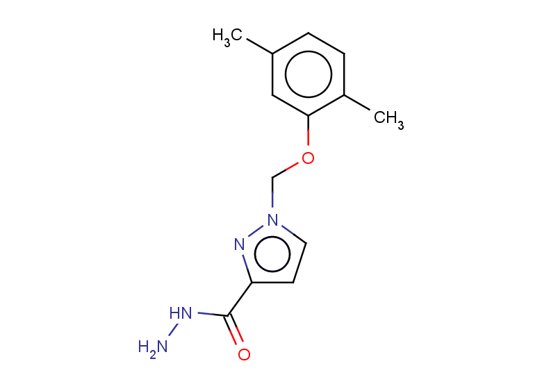 1-(2,5-DIMETHYL-PHENOXYMETHYL)-1H-PYRAZOLE-3-CARBOXYLIC ACID HYDRAZIDE