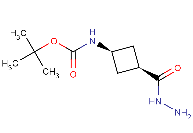 rac-tert-butyl N-[(1s,3s)-3-(hydrazinecarbonyl)cyclobutyl]carbamate, cis