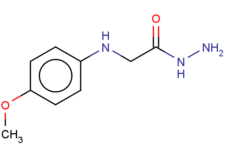 2-[(4-methoxyphenyl)amino]acetohydrazide