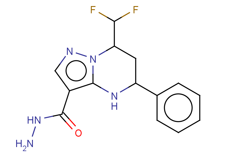 7-(DIFLUOROMETHYL)-5-PHENYL-4,5,6,7-TETRAHYDROPYRAZOLO[1,5-A]PYRIMIDINE-3+
