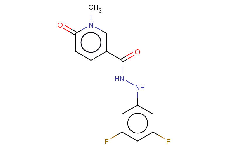 N'-(3,5-difluorophenyl)-1-methyl-6-oxo-1,6-dihydropyridine-3-carbohydrazide