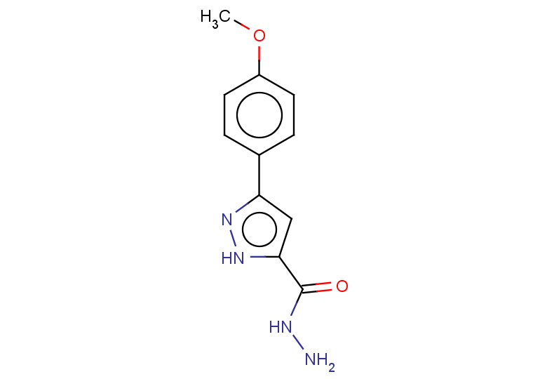 3-(4-methoxyphenyl)-1H-pyrazole-5-carbohydrazide