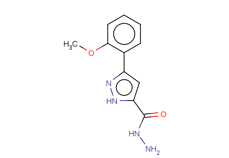 3-(2-methoxyphenyl)-1H-pyrazole-5-carbohydrazide