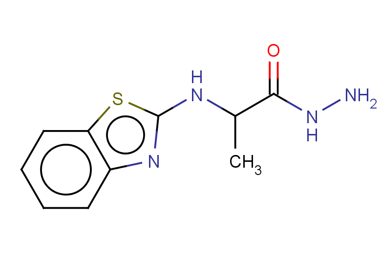 2-[(1,3-benzothiazol-2-yl)amino]propanehydrazide